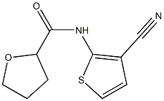 N-(3-cyanothiophen-2-yl)oxolane-2-carboxamide Structure
