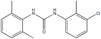 1-(3-chloro-2-methylphenyl)-3-(2,6-dimethylphenyl)urea Structure