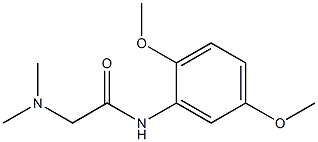 N-(2,5-dimethoxyphenyl)-2-(dimethylamino)acetamide Structure