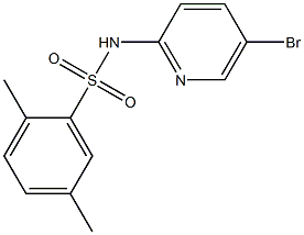 N-(5-bromopyridin-2-yl)-2,5-dimethylbenzenesulfonamide|