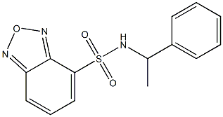 N-(1-phenylethyl)-2,1,3-benzoxadiazole-4-sulfonamide