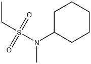 N-cyclohexyl-N-methylethanesulfonamide Structure