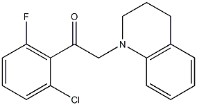 2-(2-chloro-6-fluorophenyl)-1-(3,4-dihydro-2H-quinolin-1-yl)ethanone