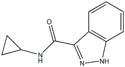 N-cyclopropyl-1H-indazole-3-carboxamide Structure