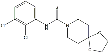 N-(2,3-dichlorophenyl)-1,4-dioxa-8-azaspiro[4.5]decane-8-carbothioamide|