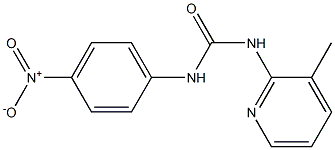  1-(3-methylpyridin-2-yl)-3-(4-nitrophenyl)urea