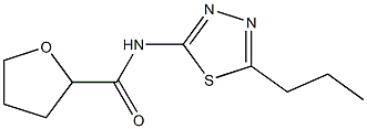 N-(5-propyl-1,3,4-thiadiazol-2-yl)oxolane-2-carboxamide