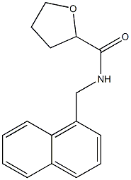 N-(naphthalen-1-ylmethyl)oxolane-2-carboxamide Struktur