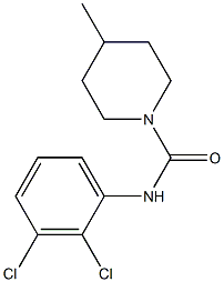N-(2,3-dichlorophenyl)-4-methylpiperidine-1-carboxamide Structure