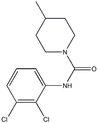 N-(2,3-dichlorophenyl)-4-methylpiperidine-1-carboxamide Struktur