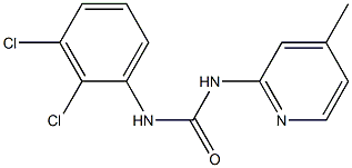1-(2,3-dichlorophenyl)-3-(4-methylpyridin-2-yl)urea Structure