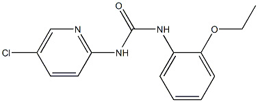 1-(5-chloropyridin-2-yl)-3-(2-ethoxyphenyl)urea Structure