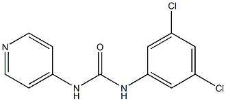 1-(3,5-dichlorophenyl)-3-pyridin-4-ylurea Structure