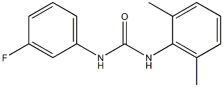 1-(2,6-dimethylphenyl)-3-(3-fluorophenyl)urea Structure