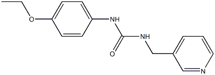 1-(4-ethoxyphenyl)-3-(pyridin-3-ylmethyl)urea Structure