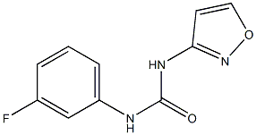 1-(3-fluorophenyl)-3-(1,2-oxazol-3-yl)urea Structure