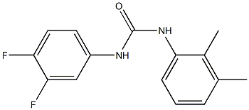 1-(3,4-difluorophenyl)-3-(2,3-dimethylphenyl)urea Structure