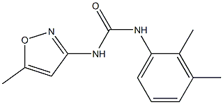 1-(2,3-dimethylphenyl)-3-(5-methyl-1,2-oxazol-3-yl)urea Structure