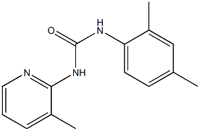 1-(2,4-dimethylphenyl)-3-(3-methylpyridin-2-yl)urea Structure