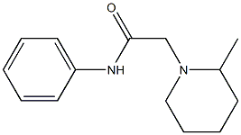 2-(2-methylpiperidin-1-yl)-N-phenylacetamide Structure