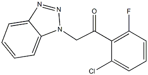 1-(benzotriazol-1-yl)-2-(2-chloro-6-fluorophenyl)ethanone