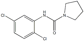 N-(2,5-dichlorophenyl)pyrrolidine-1-carboxamide Structure