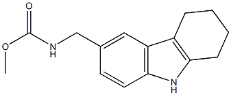 methyl N-(6,7,8,9-tetrahydro-5H-carbazol-3-ylmethyl)carbamate Structure