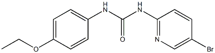 1-(5-bromopyridin-2-yl)-3-(4-ethoxyphenyl)urea Structure