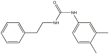  1-(3,4-dimethylphenyl)-3-(2-phenylethyl)urea