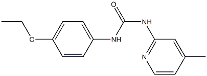 1-(4-ethoxyphenyl)-3-(4-methylpyridin-2-yl)urea Structure