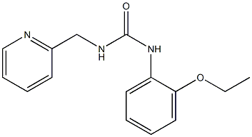 1-(2-ethoxyphenyl)-3-(pyridin-2-ylmethyl)urea Structure