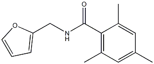 N-(furan-2-ylmethyl)-2,4,6-trimethylbenzamide Structure