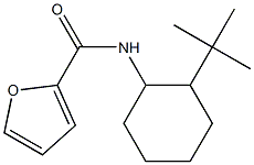 N-(2-tert-butylcyclohexyl)furan-2-carboxamide,,结构式