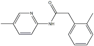  2-(2-methylphenyl)-N-(5-methylpyridin-2-yl)acetamide