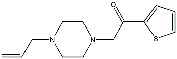 1-(4-prop-2-enylpiperazin-1-yl)-2-thiophen-2-ylethanone