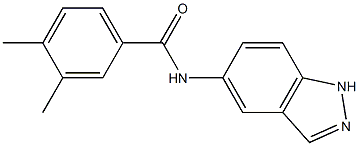 N-(1H-indazol-5-yl)-3,4-dimethylbenzamide|