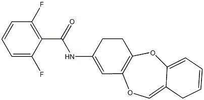 N-(6H-benzo[b][1,4]benzodioxepin-8-yl)-2,6-difluorobenzamide