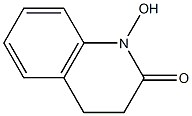 1-hydroxy-3,4-dihydroquinolin-2-one 化学構造式