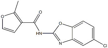 N-(5-chloro-1,3-benzoxazol-2-yl)-2-methylfuran-3-carboxamide|