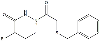 N'-(2-benzylsulfanylacetyl)-2-bromobutanehydrazide|