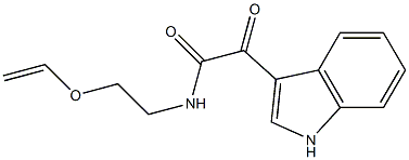 N-(2-ethenoxyethyl)-2-(1H-indol-3-yl)-2-oxoacetamide