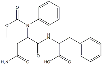 2-[[4-amino-4-oxo-2-(phenylmethoxycarbonylamino)butanoyl]amino]-3-phenylpropanoic acid Struktur