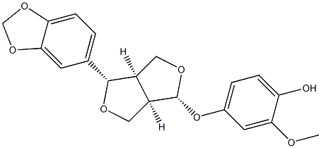 芝麻林素酚 结构式