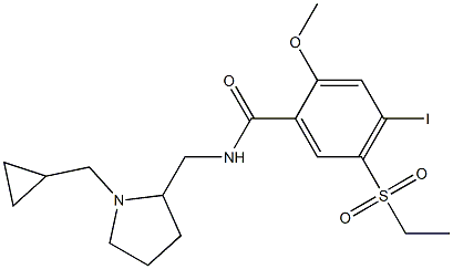 iodosulpride Structure