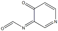 Formamide,N-(4-hydroxy-3-pyridyl)-(6CI) Structure
