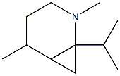 2-Azabicyclo[4.1.0]heptane,1-isopropyl-2,5-dimethyl-(6CI) 结构式