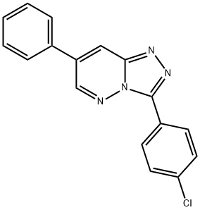 9-(4-chlorophenyl)-4-phenyl-1,2,7,8-tetrazabicyclo[4.3.0]nona-2,4,6,8- tetraene,100078-99-7,结构式