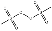 Dimethanesulfonyl peroroxyde Structure