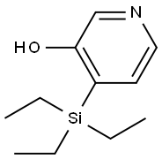 4-(Triethylsilyl)-3-pyridinol Structure