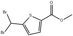 methyl 5-(dibromomethyl)thiophene-2-carboxylate（WS204519） Struktur